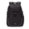 A black High Sierra Access 4.0 Backpack with multiple compartments and a logo on the front.