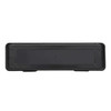 A black FlexLight Torch featuring a sleek rectangular design, with a smooth, glossy surface and rounded edges.