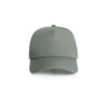 A grey perforated cap with a structured design and a logo on the front. Ideal for casual wear.