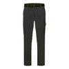 Stretch lightweight combat pants in black, featuring a belt and multiple pockets, with a logo on the side.