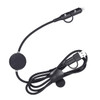 A black fast charging data cable with a round magnetic connector and a USB end, featuring a logo.