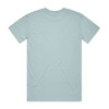 A light blue T-shirt featuring a plain design, with no visible logos or text.
