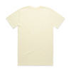 A plain cream Classic Tee t-shirt featuring a simple design in a soft fabric. There is a branding logo visible.