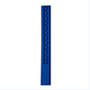 A blue 30cm Popper Ruler with popping buttons along one side, featuring a logo.