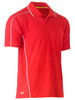 Men's Cool Mesh Polo with Reflective Piping
