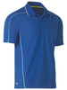 Men's Cool Mesh Polo with Reflective Piping