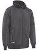 Men's Work Fleece Zip-Front Hoodie with Sherpa Lining