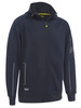 Men's Work Fleece Zip-Front Hoodie with Sherpa Lining