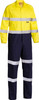 Men's Taped Hi Vis Drill Coverall