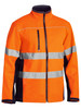 Men's Taped Hi Vis Soft Shell Jacket