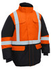 Men's H Taped Hi Vis Freezer Hooded Jacket