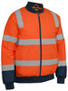 Men's Taped Hi Vis Bomber Jacket with Padded Lining