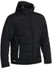 Men's Puffer Jacket with Adjustable Hood