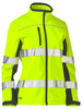Women's Women's Taped Two Tone Hi Vis Soft Shell Jacket