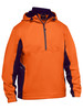 Men's Hi Vis Liquid Repellent Fleece Hoodie