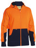 Men's Hi Vis Zip Front Fleece Hoodie