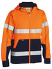 Men's Taped Hi Vis Fleece Hoodie