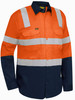 Men's Taped Hi Vis Cool Lightweight Shirt with Shoulder Tape