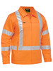 Men's X Taped Hi Vis Drill Jacket With Liquid Repellent Finish
