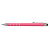 A pink Touch Stylus Pen with a silver clip and grip detailing. It features a black stylus tip for touchscreen use.