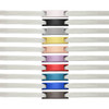Classic shoelace charms displayed in various colours, featuring multiple charm designs and white shoelaces in the background.