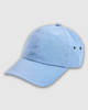 A light blue baseball cap with a curved brim and eyelet ventilation holes. It features a logo on the front.