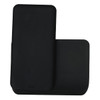 A black 3 in 1 wireless charger with a sleek design, featuring a branding logo.