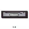 A pencil set featuring two items in a sleek black box, with a silver design. Includes a pen and a stylus.