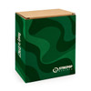 A green box featuring a wavy design and branding for Syncpop Devices.