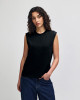American Apparel Heavyweight Cotton Unisex Garment Dyed Boxy Muscle T-Shirt