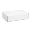 A white custom box with a locking lid, measuring 300 x 210 x 70mm. The box features a simple design and branding.