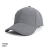 A grey Denver Drill Mesh Cap featuring a structured design and a curved brim, with a visible logo.
