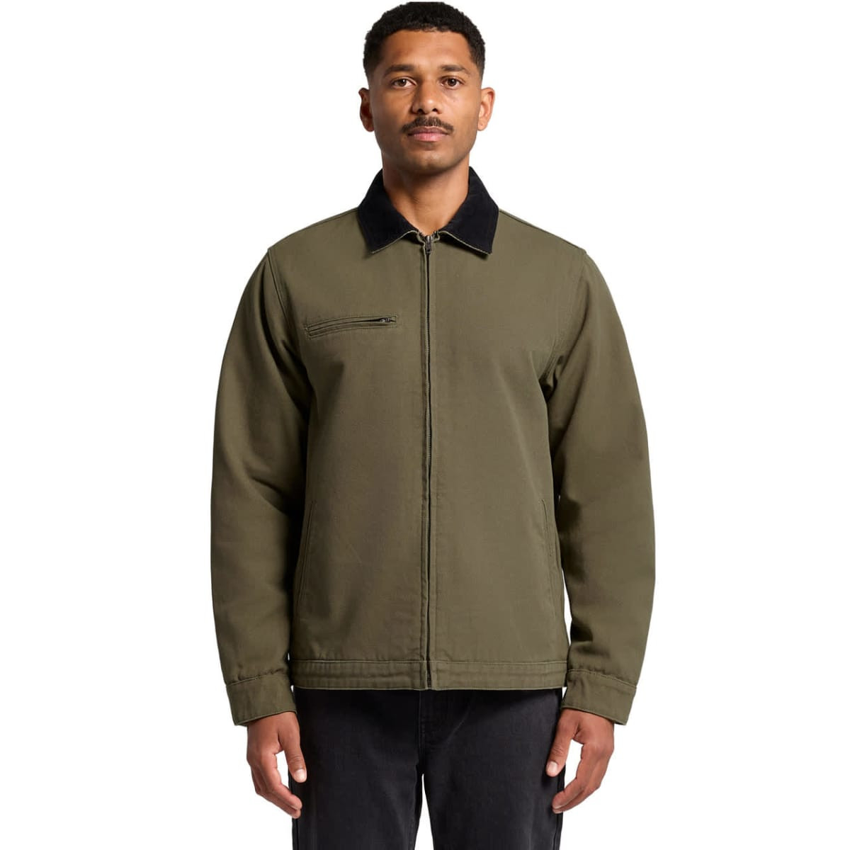Canvas Cord Collar Jacket - Gearup Promotions