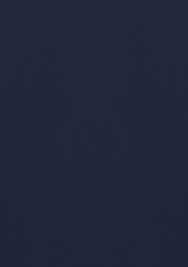 A navy blue short sleeve shirt with a smooth texture and a logo on the chest area.