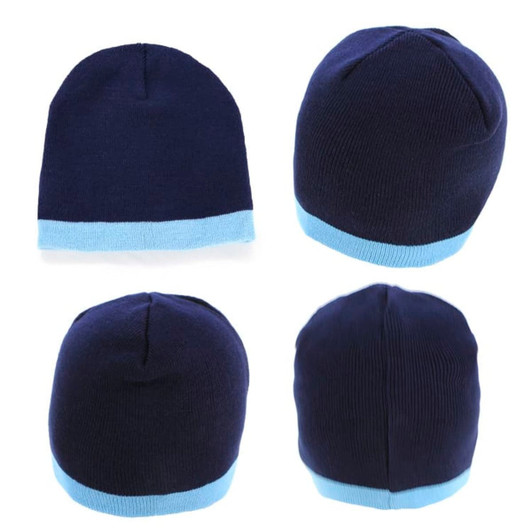 Acrylic Two-Tone Beanie