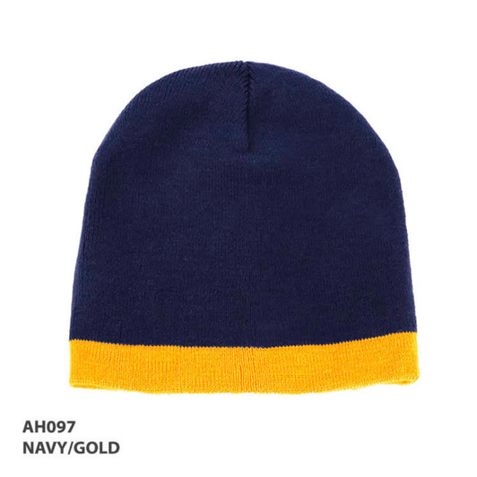 Acrylic Two-Tone Beanie