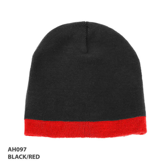 Acrylic Two-Tone Beanie