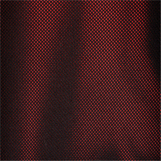 A textured fabric featuring a red and black pattern, ideal for a promotional product named "Men's Tritium Shell".