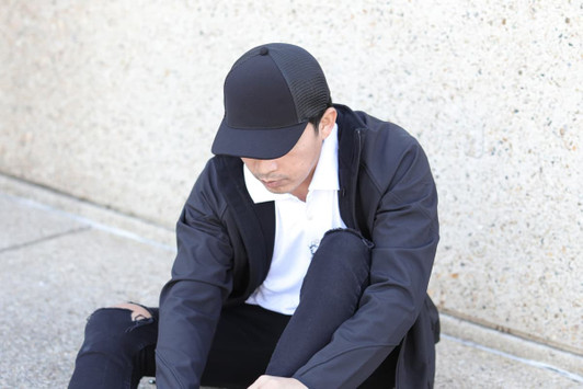 INIVI SEAMLESS 2 PANEL POLYESTER/MESH - SNAPBACK