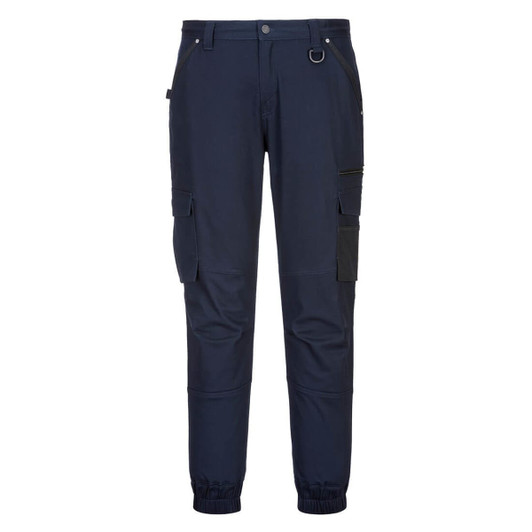 Cuffed Slim Fit Work Pants