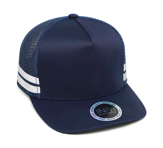 INIVI SEAMLESS SIDE AND BACK PANEL POLYCOTTON/MESH - SNAPBACK