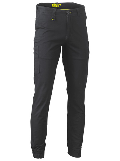 Men's Stretch Cotton Drill Cargo Cuffed Pants