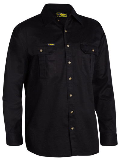 Men's Original Cotton Drill Shirt - Long Sleeve