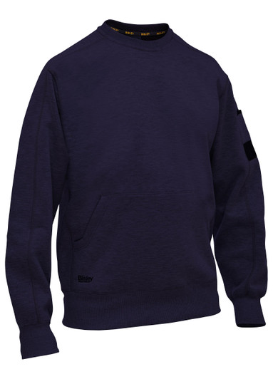 Men's Work Fleece Crew Neck Jumper