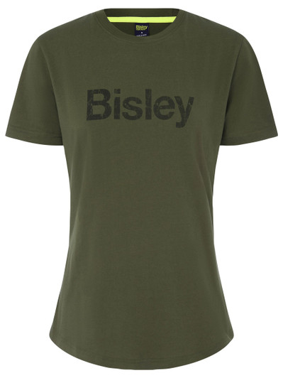 Women's Bisley Women's Cotton Logo Tee
