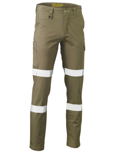 Men's Taped Stretch Cotton Drill Cargo Pants