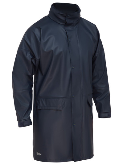 Men's Stretch PU Rain Coat