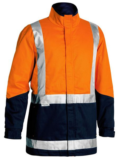 Men's Taped Hi Vis 3 in 1 Drill Jacket