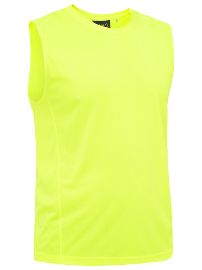 Men's Recycled Hi Vis Muscle Tank