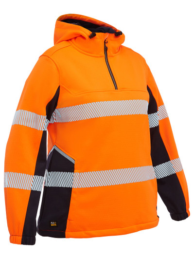 Women's Women's Flx & Move Hi Vis Taped Liquid Repellent Fleece Hoodie